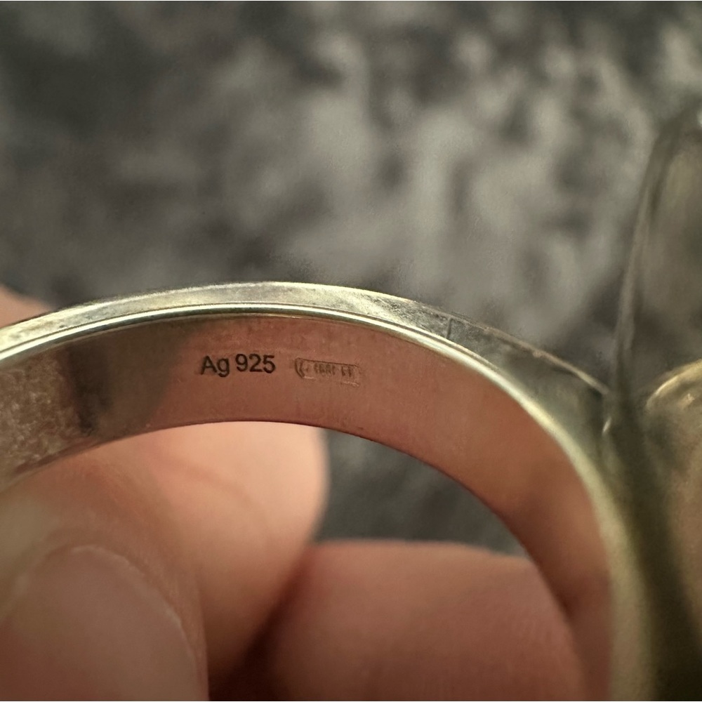 Gucci Ghost Heart silver ring - Picture 5 of 5